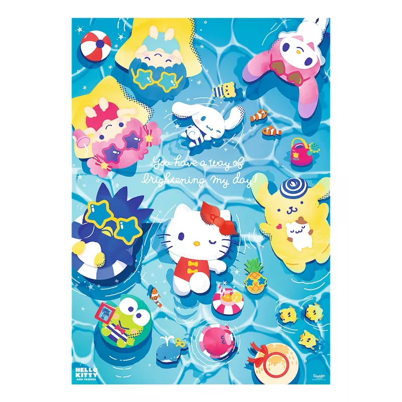 Puzle TREFL Hello Kitty Summer Relaxation — 1000 gab. (modelis 12067)