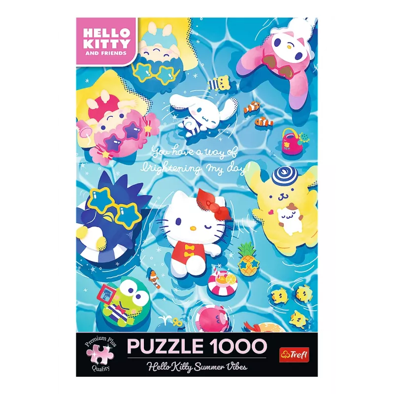 Puzle TREFL Hello Kitty Summer Relaxation — 1000 gab. (modelis 12067)