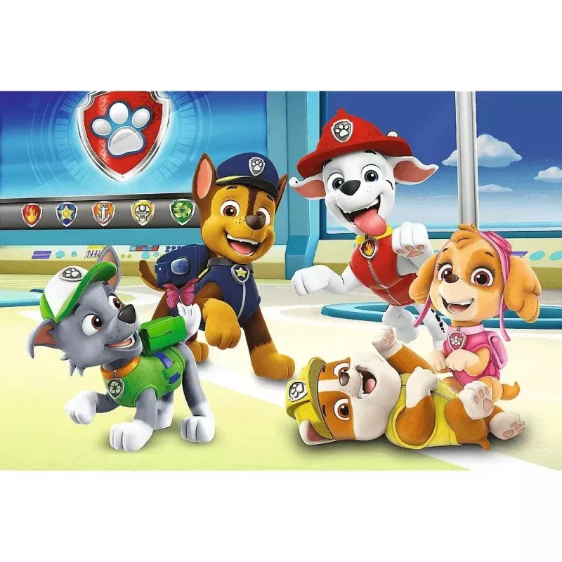 Puzle TREFL Paw Patrol — 60 gab., bērnu puzle, kartona gabaliņi