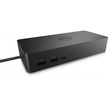 DELL Universal Dock - UD22, Dokošanas stacija, USB 3.2 Gen 2 (3.1 Gen 2) Type-C, 96 W, 10,100,1000 Mbit/s, Melna, 5120 x 2880 pikseļi