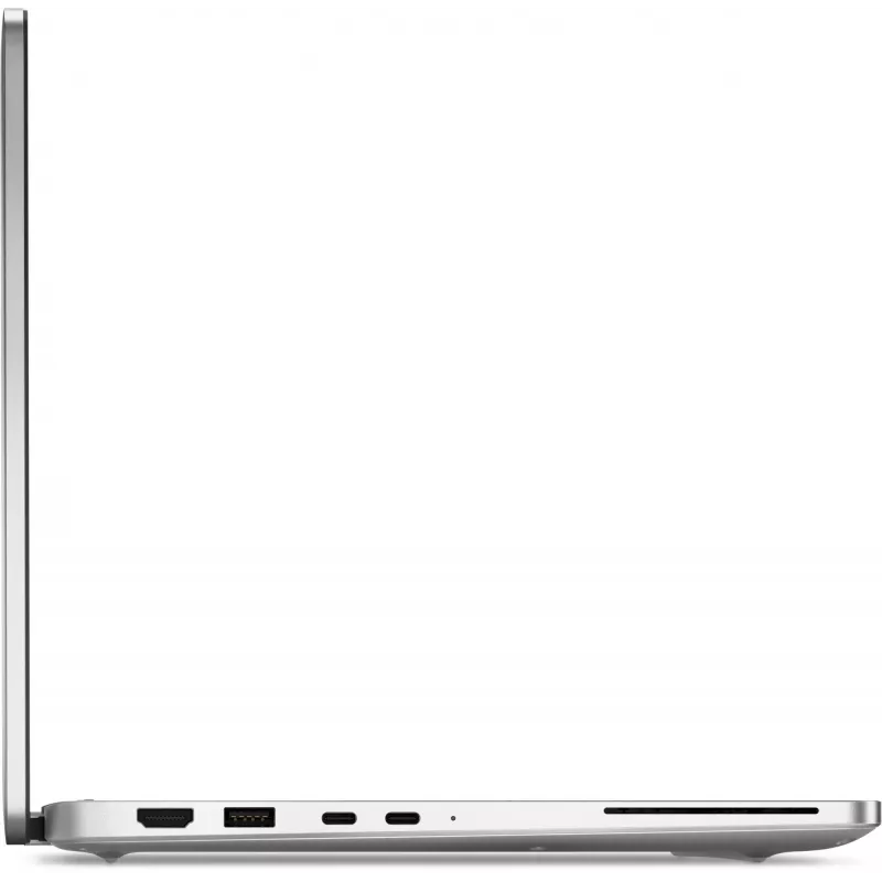 Dell Pro 13 Plus PB13255 — AMD Ryzen 5 220 3.5 GHz, 13.3 collas Full HD+ 1920x1200, 16 GB LPDDR5x, 512 GB SSD, Windows 11 Pro, Alumīnijs
