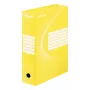 Esselte arhivēšanas kaste Vivida FSC® BOXY 100 mm, dzeltena, A4, ainava/portrets, 100 mm, 352 mm, 250 mm