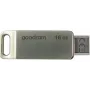 Goodram ODA3 USB zibatmiņa 16 GB USB Type-A / USB Type-C 3.2 Gen 1 (3.1 Gen 1) Sudraba
