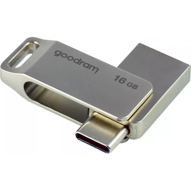 Goodram ODA3 USB zibatmiņa 16 GB USB Type-A / USB Type-C 3.2 Gen 1 (3.1 Gen 1) Sudraba