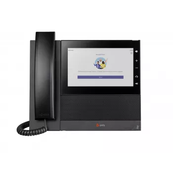 HP Poly CCX 600 biznesa multivides tālrunis priekš Microsoft Teams ar PoE atbalstu