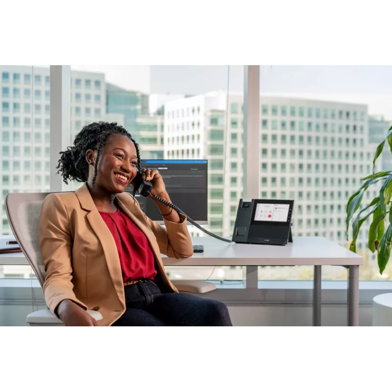 HP Poly CCX 600 biznesa multivides tālrunis priekš Microsoft Teams ar PoE atbalstu