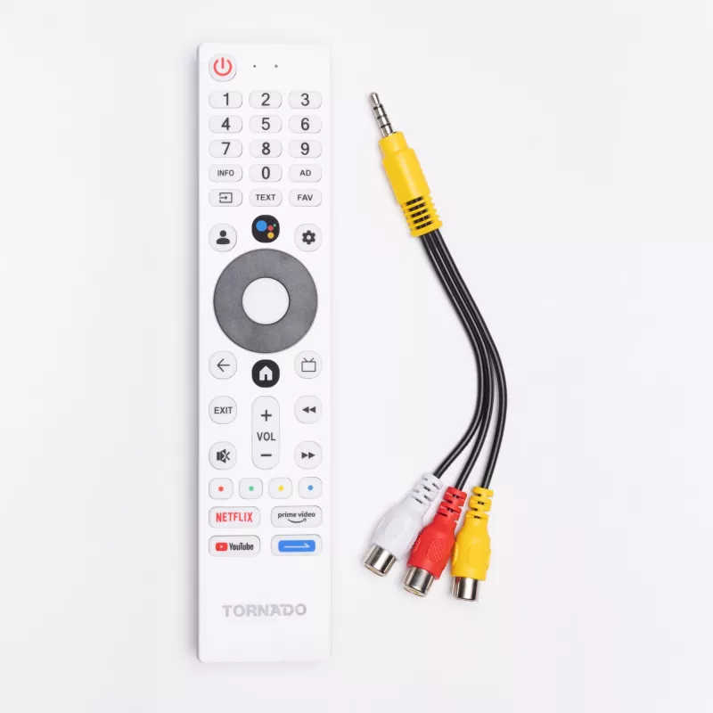 TORNADO 50UA3400X | 50 inch Frameless 4K UHD Google TV ar HDR10 un HLG