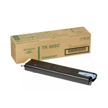 KYOCERA TK-805C tonera kasetne 1 gab. Oriģināla ciāna