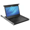 Vertiv Avocent LCD Local Rack Access Console, 8-portu KVM, 8 KABEĻI, USB tastatūra – vācu