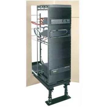 Middle Atlantic Products AX-SXR, 31 collas x 20 collas, 43U pie sienas stiprināms statīvs, melns
