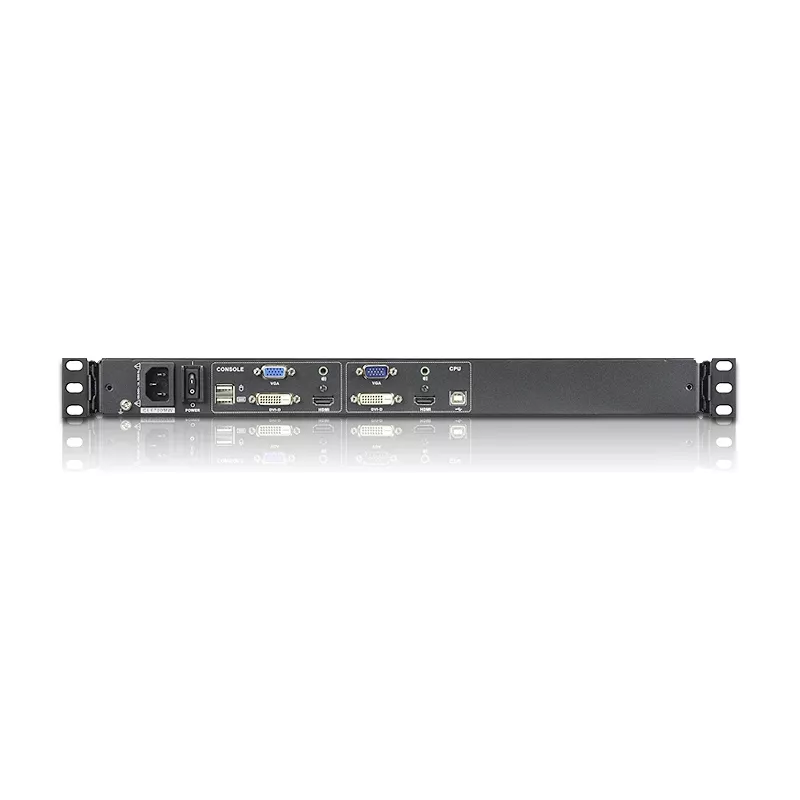 ATEN CL6700MW KVM slēdzis statīva stiprinājumam melns