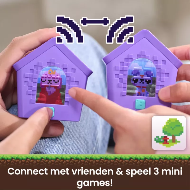 Bitzee, Doghouse interaktīvā rotaļlieta ar 15 kucēniem iekšā, 3D rotaļistaba, reaģē uz pieskārienu, digitālo mīļdzīvnieku rotaļlietas bērniem meitenēm un zēniem vecumā no 5 gadiem