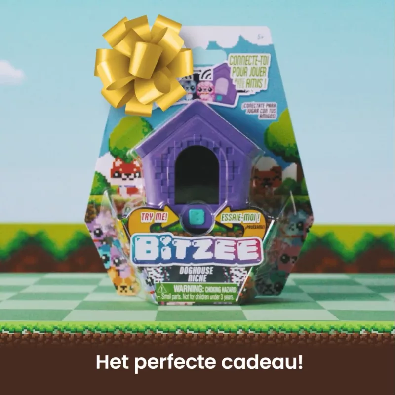Bitzee, Doghouse interaktīvā rotaļlieta ar 15 kucēniem iekšā, 3D rotaļistaba, reaģē uz pieskārienu, digitālo mīļdzīvnieku rotaļlietas bērniem meitenēm un zēniem vecumā no 5 gadiem