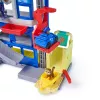 PAW Patrol : Pup Squad, Search & Rescue HQ Playset ar Chase Pup Squad Racer, Humdinger Action Figure un Kitty Pal, rotaļlietas zēniem un meitenēm no 3 gadu vecuma