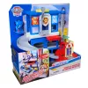 PAW Patrol : Pup Squad, Search & Rescue HQ Playset ar Chase Pup Squad Racer, Humdinger Action Figure un Kitty Pal, rotaļlietas zēniem un meitenēm no 3 gadu vecuma