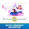 PAW Patrol : Meklēšana un glābšana, Skye glābšanas helikopters ar 2 figūriņām, varoņa helikoptera rotaļlieta ar atvilkšanas un palaišanas darbību, bērnu rotaļlietas zēniem un meitenēm no 3 gadu vecuma