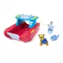 PAW Patrol Sea Patroller transportlīdzeklis ar Čeisu un haizivs figūriņu, 2 patruļas režīmi, bērnu rotaļlietas zēniem un meitenēm no 3 gadu vecuma