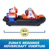 PAW Patrol : Search & Rescue, Zuma Rescue Hovercraft ūdens transportlīdzeklis ar 2 figūriņām, rotaļu laiva ar atvilkšanas darbību, bērnu rotaļlietas zēniem un meitenēm no 3 gadu vecuma