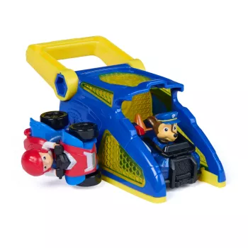 PAW Patrol Chase Pup Squad Launchers ar Ryder transportlīdzekli 2 komplektā, bērnu rotaļlietas zēniem un meitenēm no 3 gadu vecuma