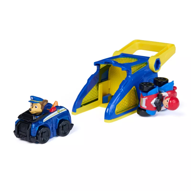 PAW Patrol Chase Pup Squad Launchers ar Ryder transportlīdzekli 2 komplektā, bērnu rotaļlietas zēniem un meitenēm no 3 gadu vecuma