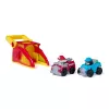 PAW Patrol Marshall Pup Squad Launchers ar Rex transportlīdzekli 2 gab. komplekts, bērnu rotaļlietas zēniem un meitenēm no 3 gadu vecuma
