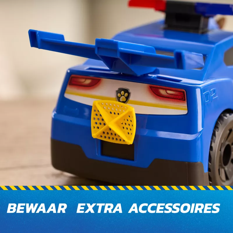 PAW Patrol : Search & Rescue, Chase Launch 'N' Rescue Cruiser ar figūru un 2 šāviņiem, gaismas, skaņas un slēpts palaidējs, rotaļlietas zēniem un meitenēm no 3 gadu vecuma