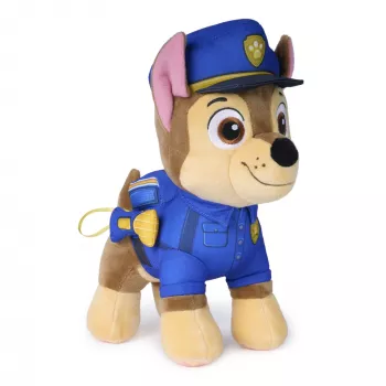 PAW Patrol : Meklēšana un glābšana Čeiss, Plīša rotaļlieta ar lukturīša piederumu, pirmsskolas rotaļlietas, bērnu rotaļlietas zēniem un meitenēm, vecumam no 3 gadiem, 10”