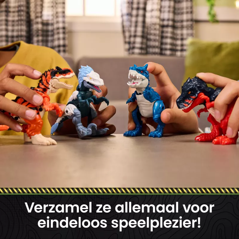 Primal Hatch Hybrid Hatchers Rotaļu dinozaurs un ola, noslēpumaina mini dino radība, bērnu rotaļlietas zēniem un meitenēm no 5 gadu vecuma, veidi var atšķirties