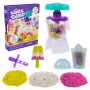 Kinetic Sand, Smoothie Mixer rotaļu komplekts, Lieldienu groziņa pildījums, ietver 14 oz formējamas rotaļu smiltis, instrumentus un saldējuma formiņu, rotaļu pārtikas rotaļlieta