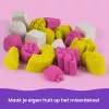 Kinetic Sand, Smoothie Mixer rotaļu komplekts, Lieldienu groziņa pildījums, ietver 14 oz formējamas rotaļu smiltis, instrumentus un saldējuma formiņu, rotaļu pārtikas rotaļlieta