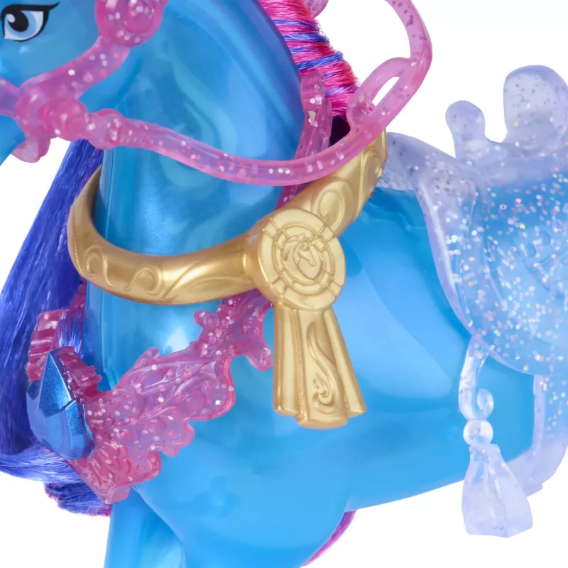 Unicorn Academy, Train & Glow Light-up River Unicorn ar Isabel, Lieldienu dāvanu ideja, lelles un vienradžu rotaļlietas meitenēm, ietver 3 treniņu piederumus