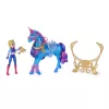 Unicorn Academy, Train & Glow Light-up River Unicorn ar Isabel, Lieldienu dāvanu ideja, lelles un vienradžu rotaļlietas meitenēm, ietver 3 treniņu piederumus