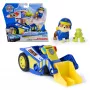 PAW Patrol : Search & Rescue, Rubble Rescue Bulldozer ar 2 figūriņām, Policijas automobilis ar atvelkamas kustības funkciju, Rotaļlietas zēniem un meitenēm no 3 gadu vecuma