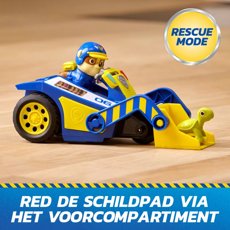 PAW Patrol : Search & Rescue, Rubble Rescue Bulldozer ar 2 figūriņām, Policijas automobilis ar atvelkamas kustības funkciju, Rotaļlietas zēniem un meitenēm no 3 gadu vecuma