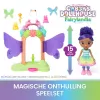 Gabby's Dollhouse Fairylandia, Burvju atklāšanas rotaļu komplekts ar pārveidošanās funkciju un leļļu mājas aksesuāriem, rotaļlietas meitenēm un zēniem no 3 gadu vecuma