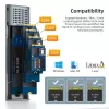 CoreParts MSUB3304 uzglabāšanas disku korpuss HDD/SSD korpuss Melns