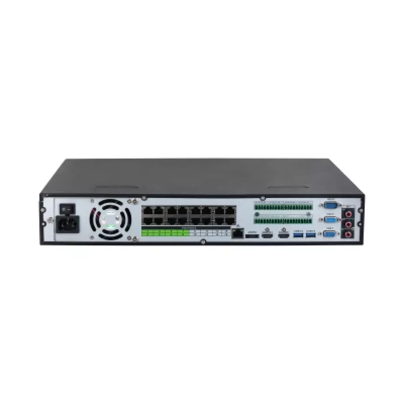 Dahua Technology WizSense NVR5432-16P-EI 1.5U melns