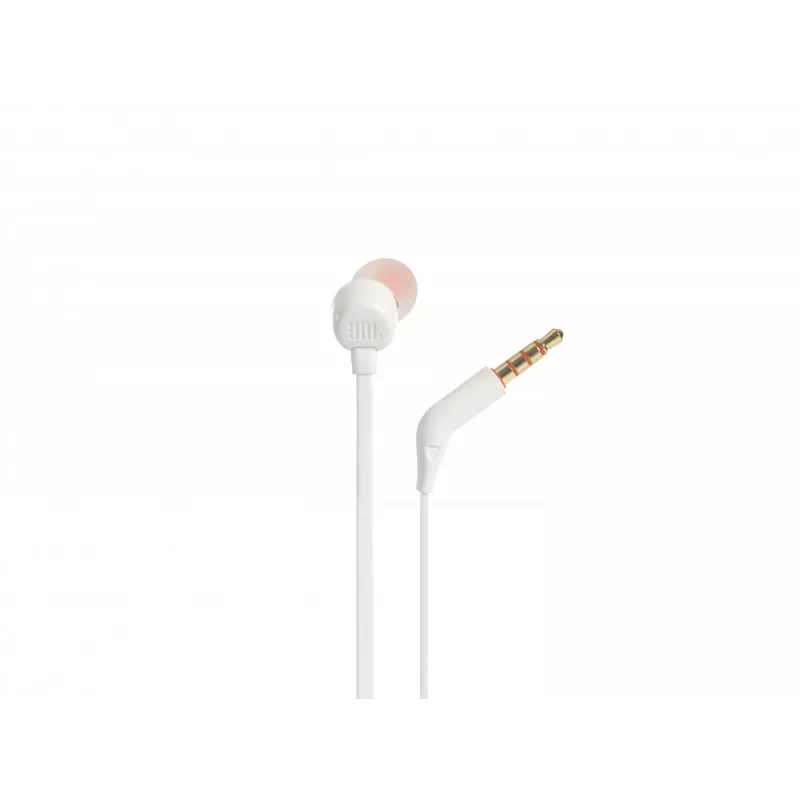 JBL Tune 110 balta, vadu, 20 - 20000 Hz, mūzika, austiņas, balts