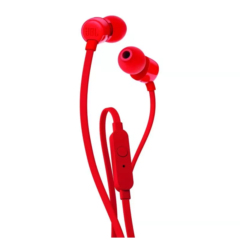 JBL T110 Austiņas ar vadu Ievietojamās Zvani/Mūzika Sarkans