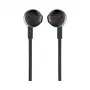 JBL Tune 205 MELNS, Vadu, 20 - 20000 Hz, Zvani/Mūzika, 14,3 g, Austiņas, Melns
