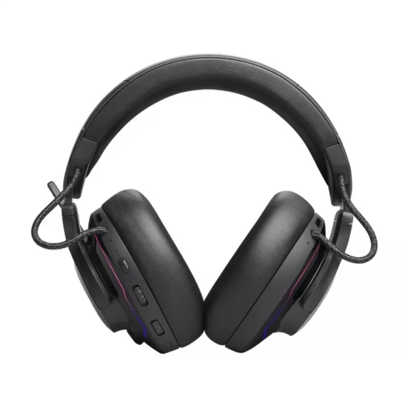 JBL Quantum 910 Austiņas ar vadu un bezvadu savienojumu Galvas loka Spēlēm Bluetooth Melns