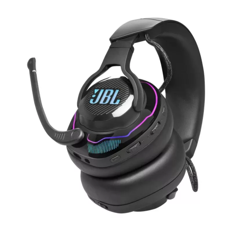 JBL Quantum 910 Austiņas ar vadu un bezvadu savienojumu Galvas loka Spēlēm Bluetooth Melns