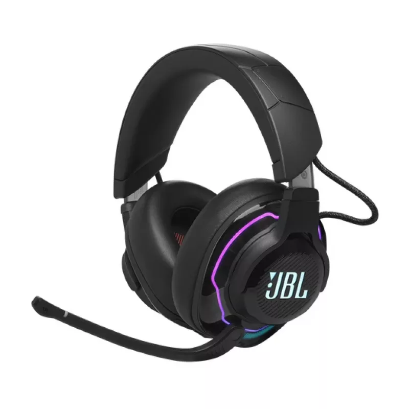 JBL Quantum 910 Austiņas ar vadu un bezvadu savienojumu Galvas loka Spēlēm Bluetooth Melns