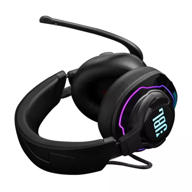 JBL Quantum 910 Austiņas ar vadu un bezvadu savienojumu Galvas loka Spēlēm Bluetooth Melns