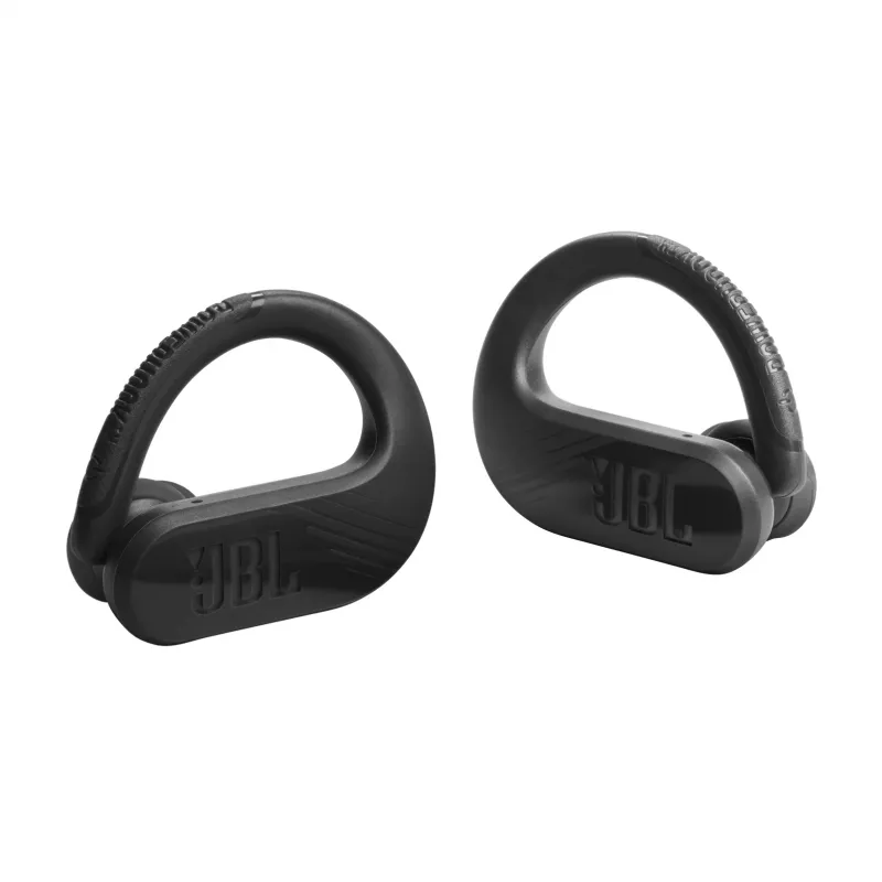 JBL Endurance Peak 3 Melns austiņas True Wireless Stereo (TWS) auss āķis Zvani/Mūzika/Sports/Ikdiena USB Type-C Bluetooth Uzlādes statīvs