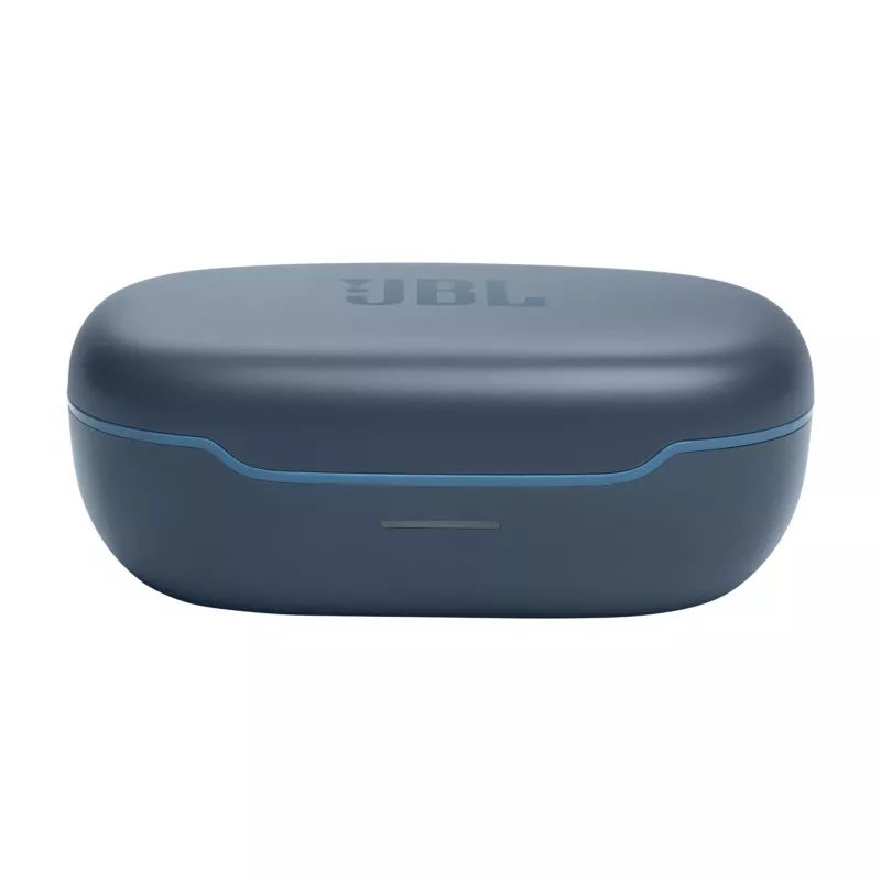 JBL Endurance Peak 3 zilas austiņas ar bezvadu savienojumu, auss āķis, zvaniem/mūzikai/sportam/ikdienai, USB Type-C, Bluetooth
