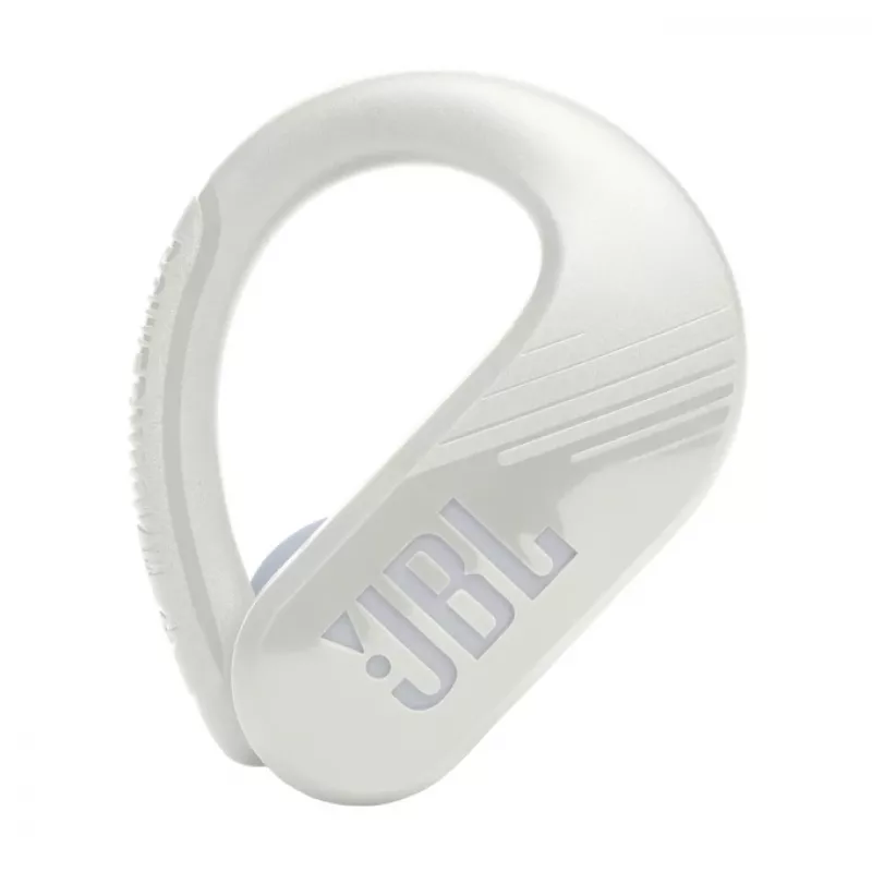 JBL Endurance PEAK 3 austiņu komplekts True Wireless Stereo (TWS) auss āķis Zvanīšanai/Mūzikai/Sportam/Ikdienai USB Type-C Bluetooth uzlādes statīvs Balts