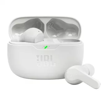 JBL Wave Beam austiņas True Wireless Stereo (TWS) ieliekamās Zvani/Mūzika/Sports/Ikdiena Bluetooth Balts