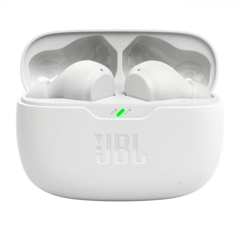 JBL Wave Beam austiņas True Wireless Stereo (TWS) ieliekamās Zvani/Mūzika/Sports/Ikdiena Bluetooth Balts