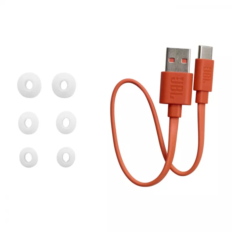 JBL Wave Buds austiņas True Wireless Stereo (TWS) Ievietojamās Zvani/Mūzika/Sports/Ikdiena Bluetooth Balts